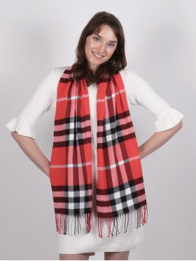 Fashion Plaid Premium Scarf